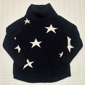 Women's Black Star Sweater